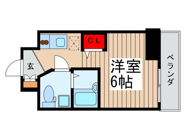 ＴＨＥパ－ムス新小岩の物件間取画像